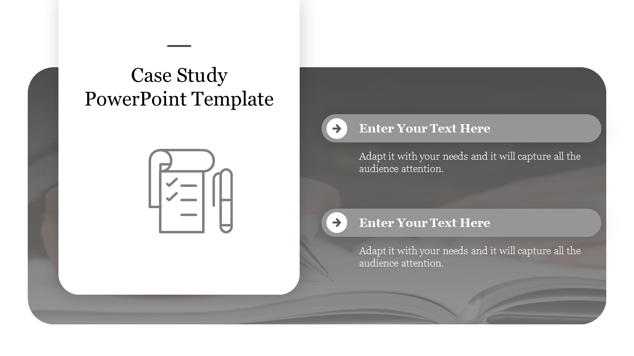 Case Study PowerPoint Template-2-Gray